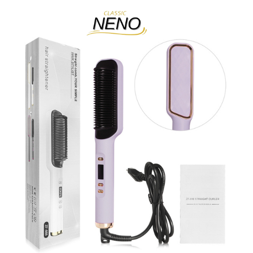 מברשת שיער חשמלית מחליקה ומעניקה נפח בריא לשיער